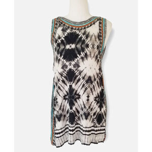 Rose & Olive Tie dye print Sleeveless Top - Size M